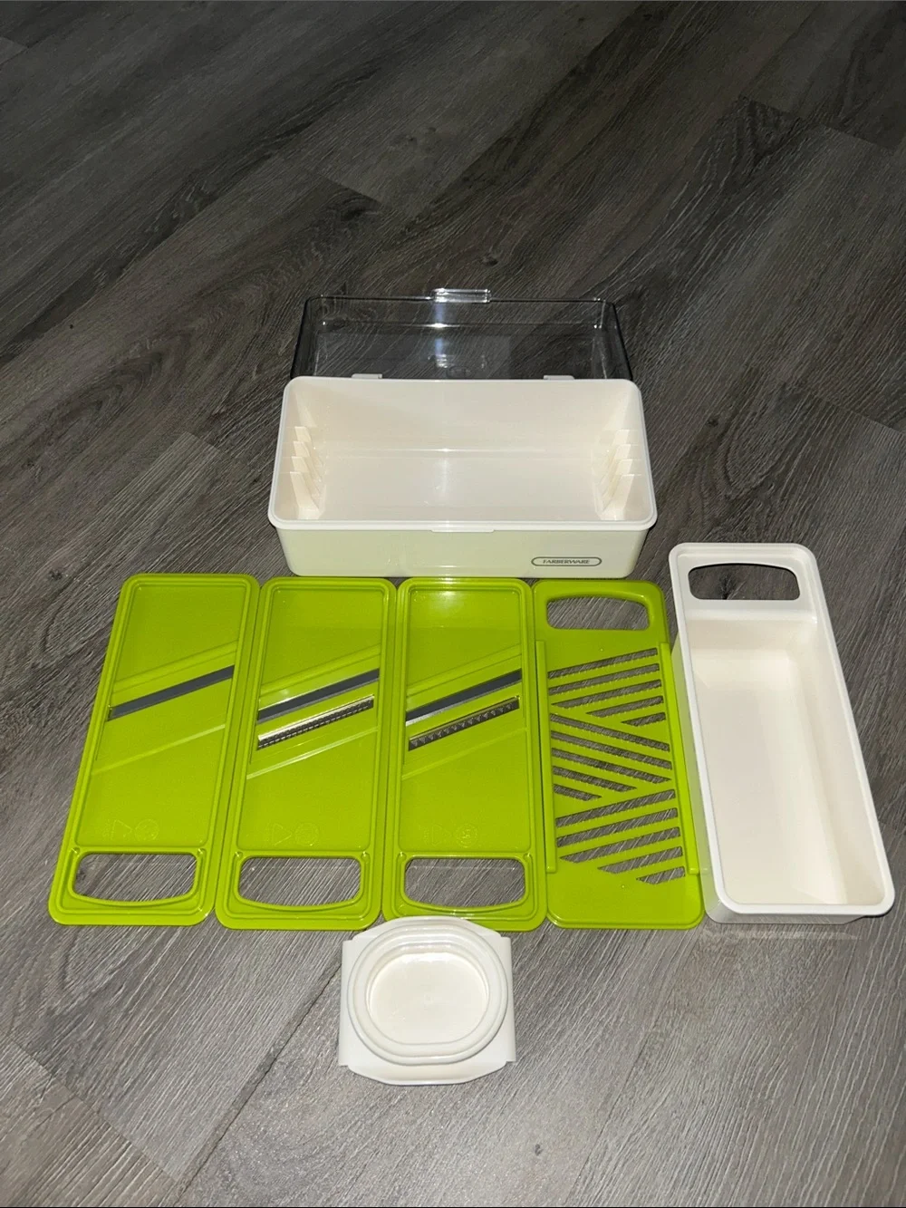 NEW- Farberware Mandoline Slicer With Storage Case